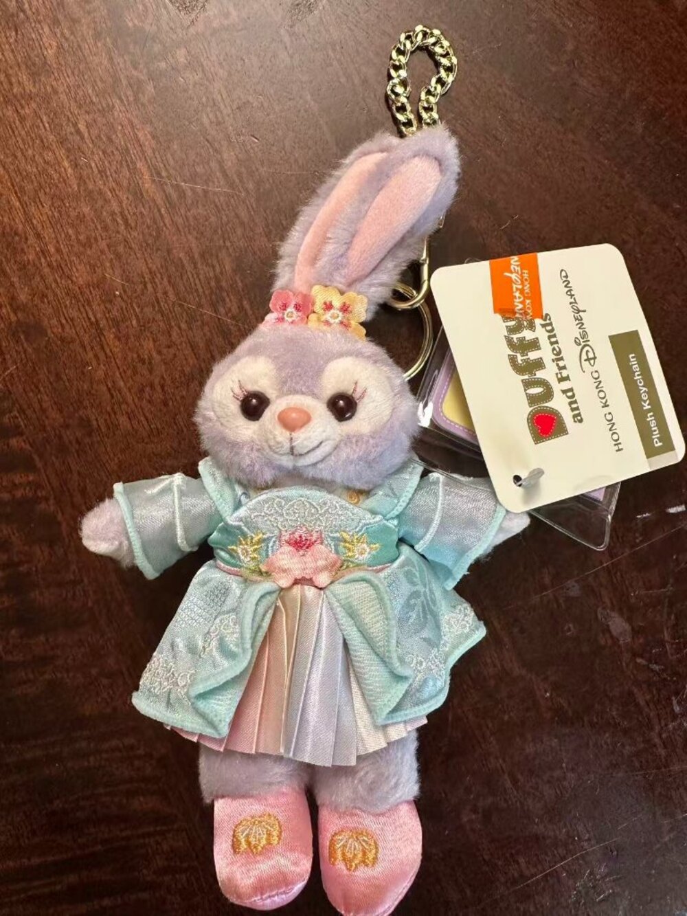 HKDL Disney authentic 2026 mid-autumn Stellalou plush keychain